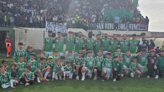 Il San Vito ringrazia i tifosi