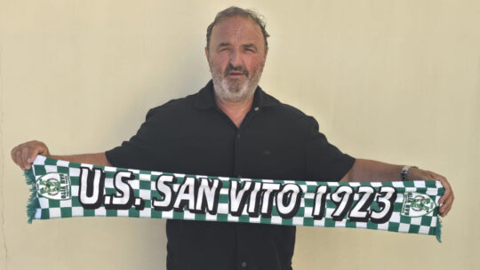 Pizzolla: “A San Vito mi sento a casa.  Uniamoci tutti per supportare i colori biancoverdi!”